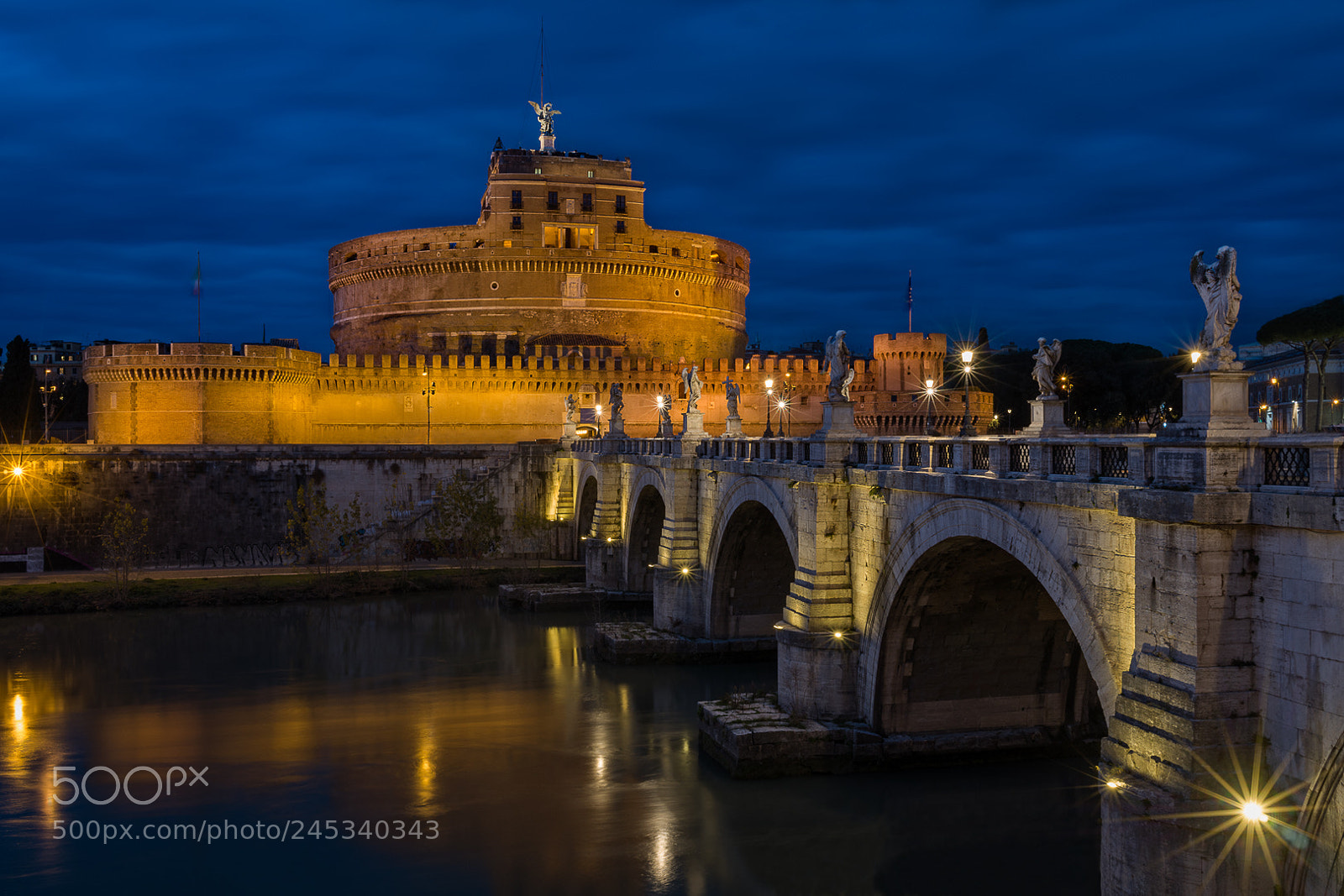 Pentax K-S2 sample photo. Castel sant'angelo photography