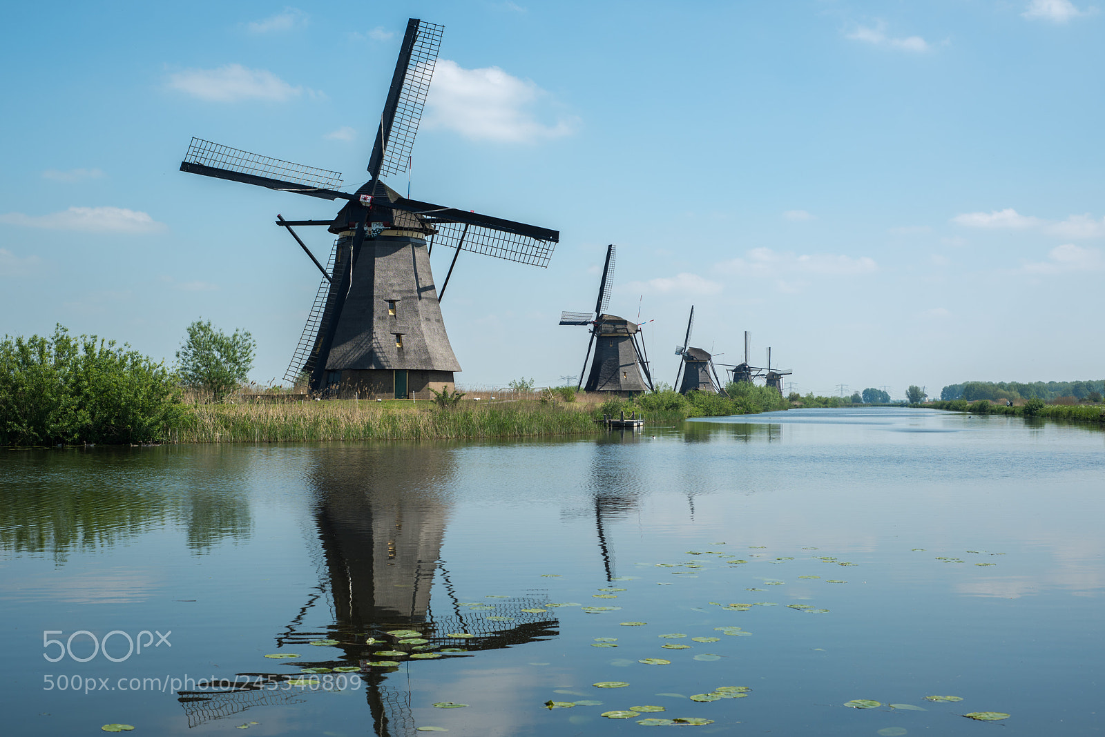 Nikon D810 sample photo. Kinderdijk photography