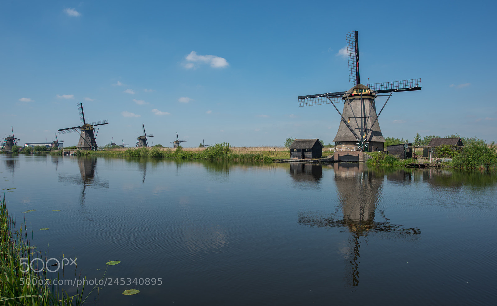 Nikon D810 sample photo. Kinderdijk photography