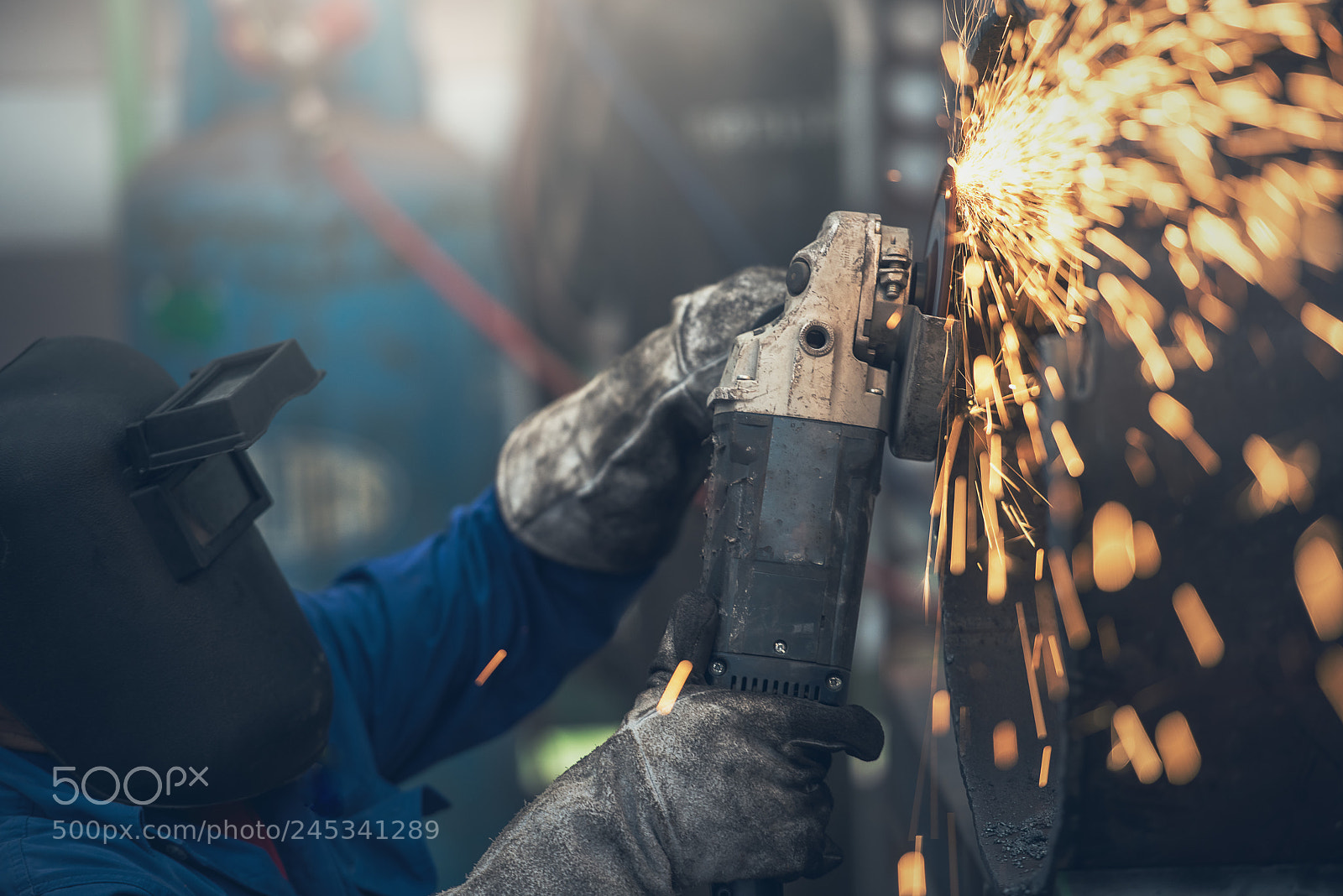 Nikon D810 sample photo. Worker photography