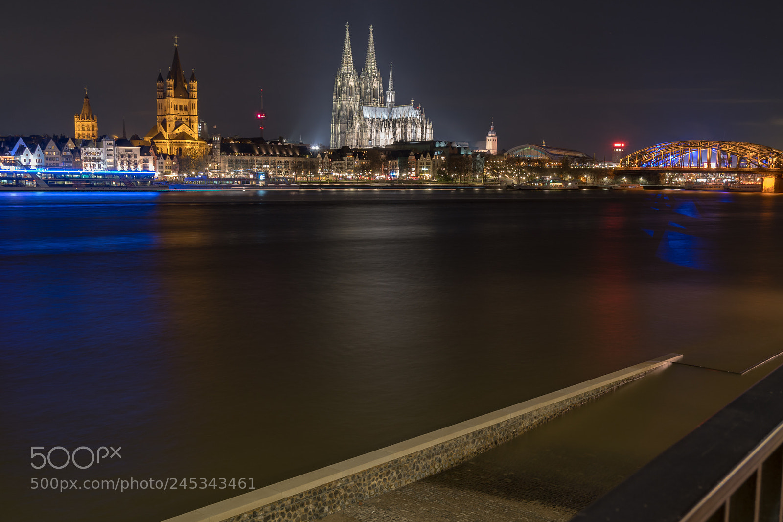 Sony a6500 sample photo. Köln bei nacht photography