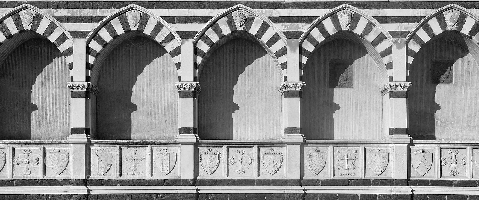 Nikon D700 sample photo. Arches at santa novella photography
