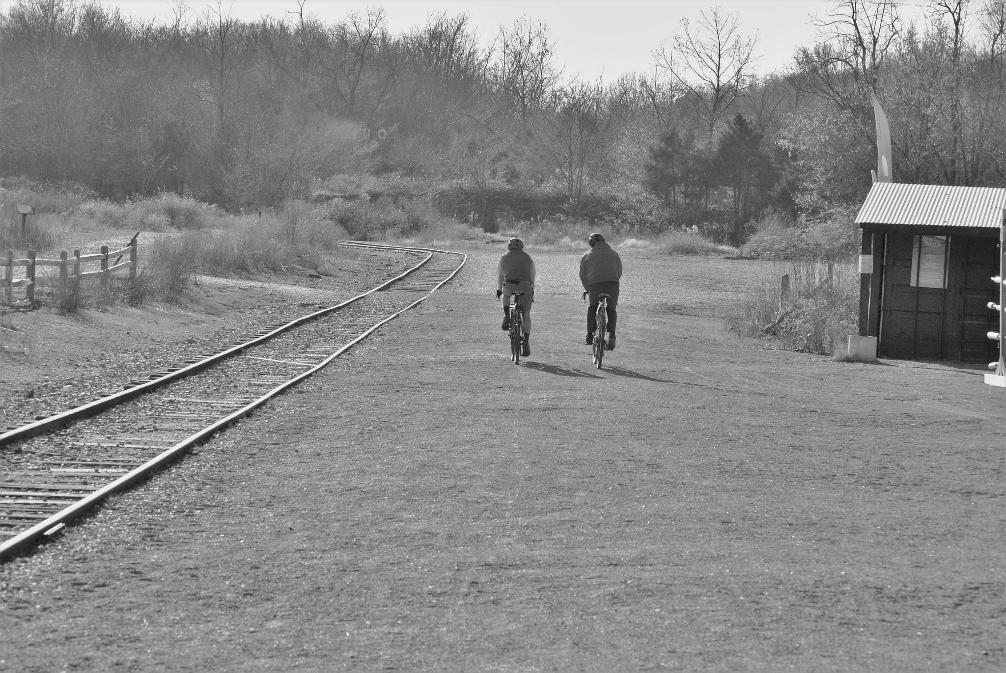 Nikon D3000 sample photo. Heading out on the trail.. photography