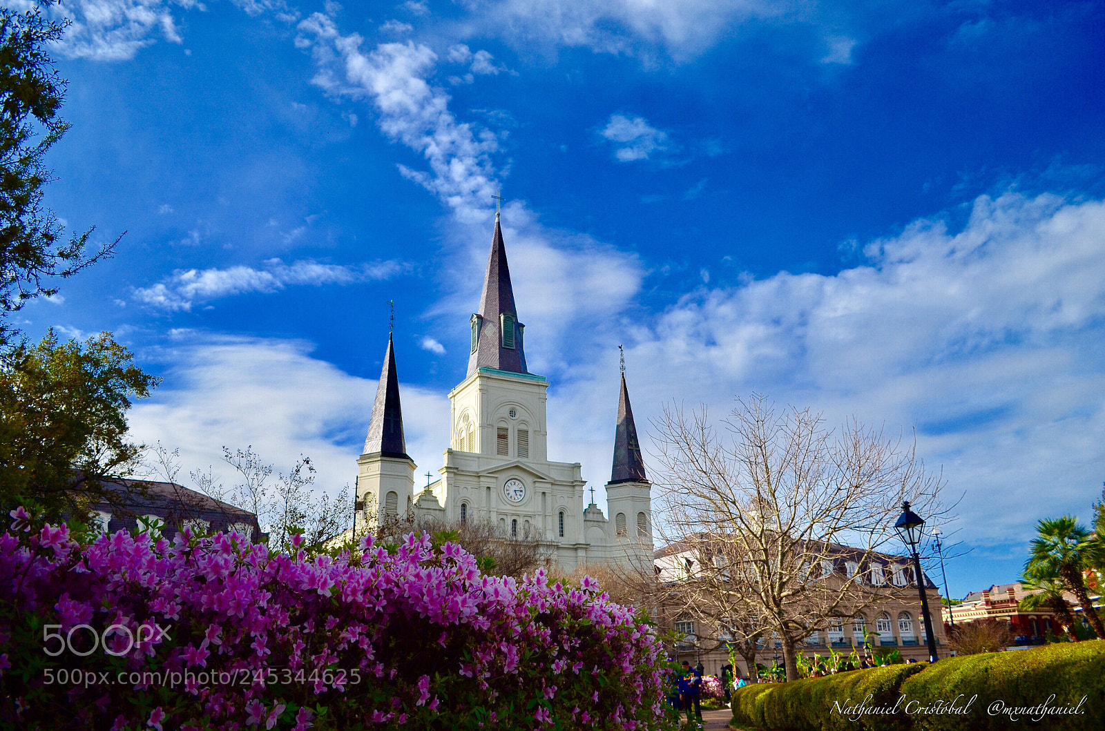 Nikon D5100 sample photo. St. luis cathedral. new photography