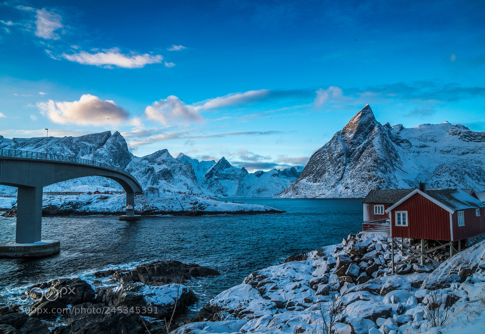 Sony a6300 sample photo. Lofoten winter photography