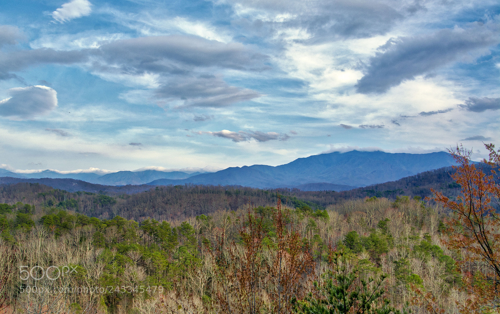 Nikon D7100 sample photo. Cabin view pigeon forge photography