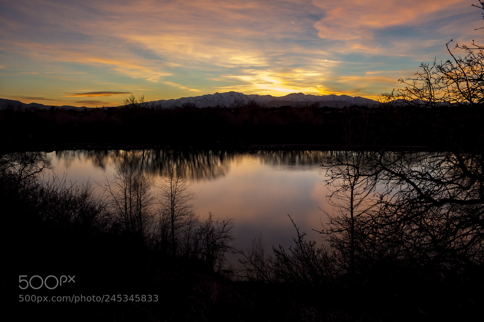 Canon EOS 100D (EOS Rebel SL1 / EOS Kiss X7) sample photo. Sunset at highland glen photography