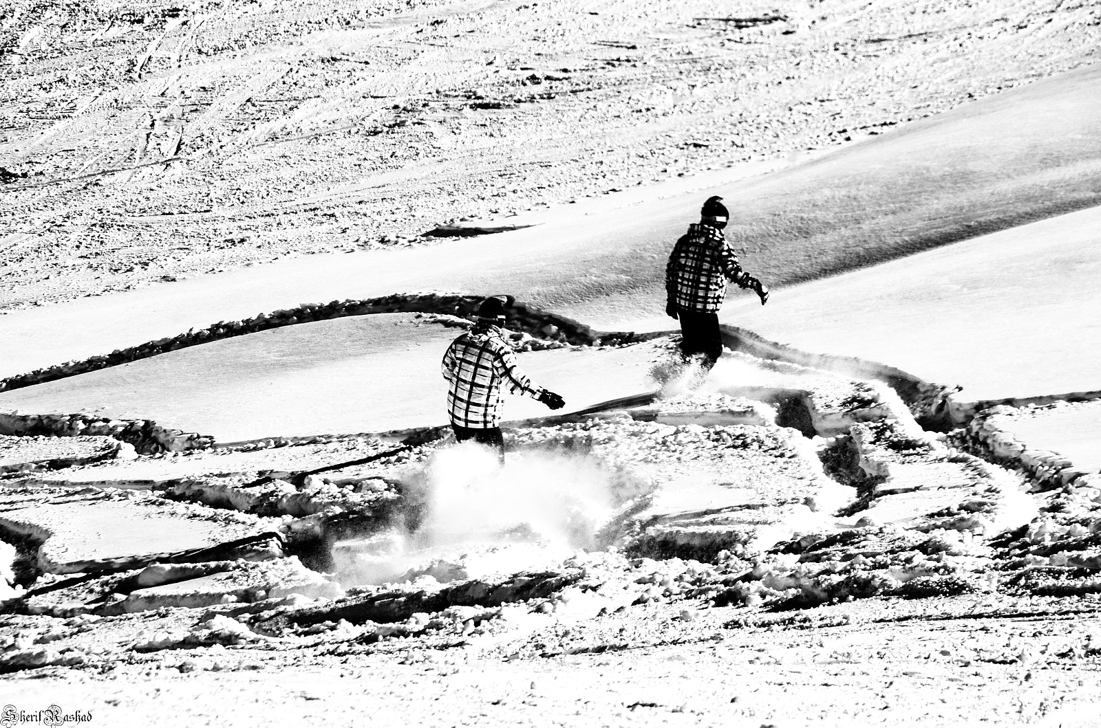 Pentax K-50 sample photo. Snowboarding photography