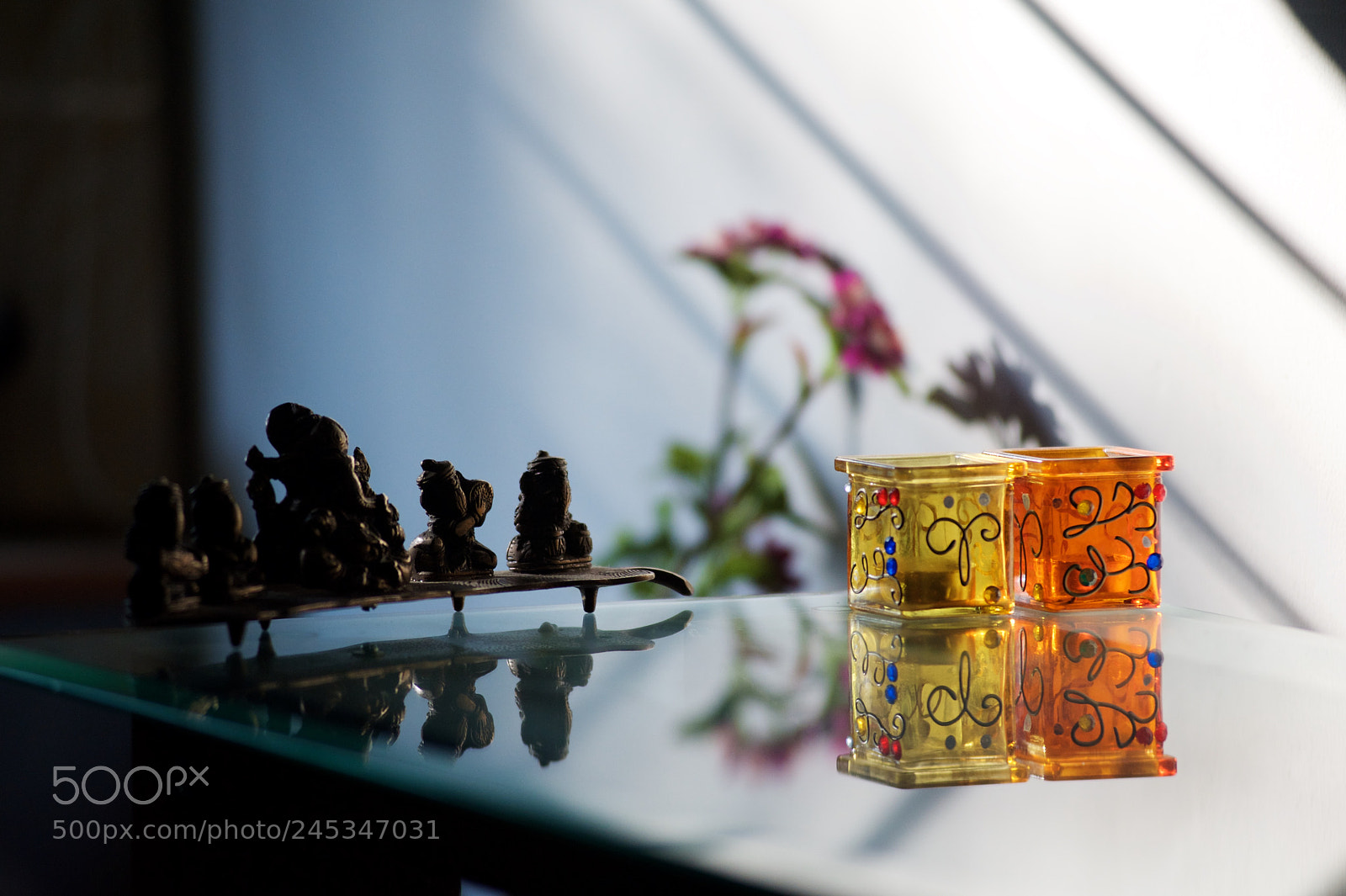 Nikon D700 sample photo. The candle holders photography