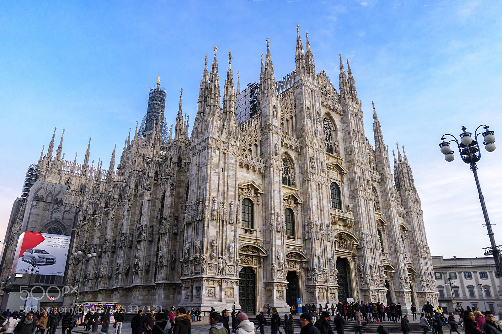 Sony a99 II sample photo. Milan cathedral photography