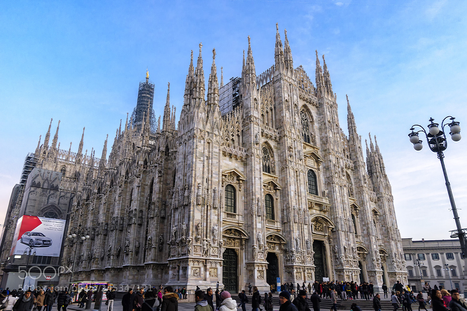 Sony SLT-A99V sample photo. Milan cathedral photography