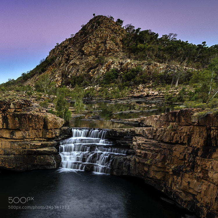 Nikon D800E sample photo. Bell gorge after sunset photography
