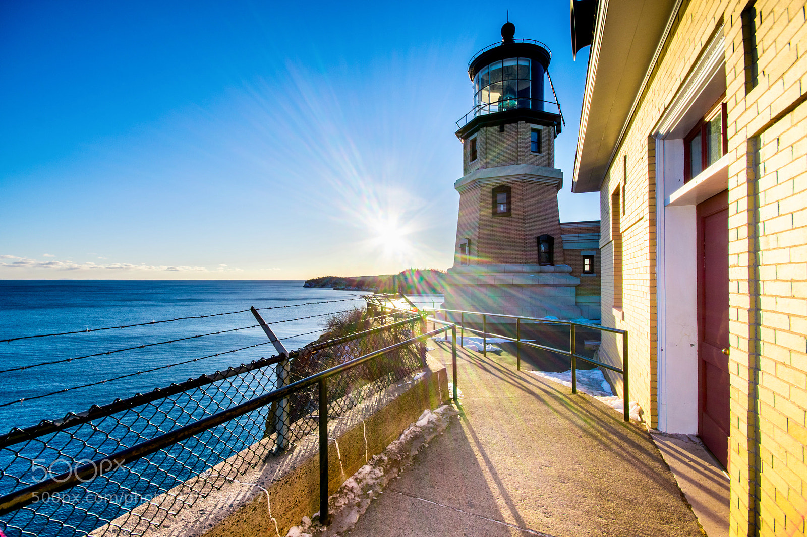 Nikon D3400 sample photo. Split rock lighthouse, lake photography