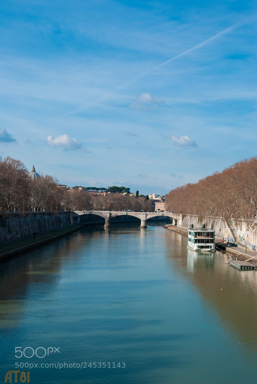 Nikon D80 sample photo. The river of rome photography