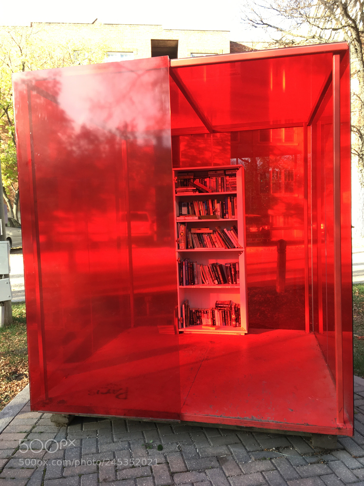 Apple iPhone SE sample photo. Little free library photography