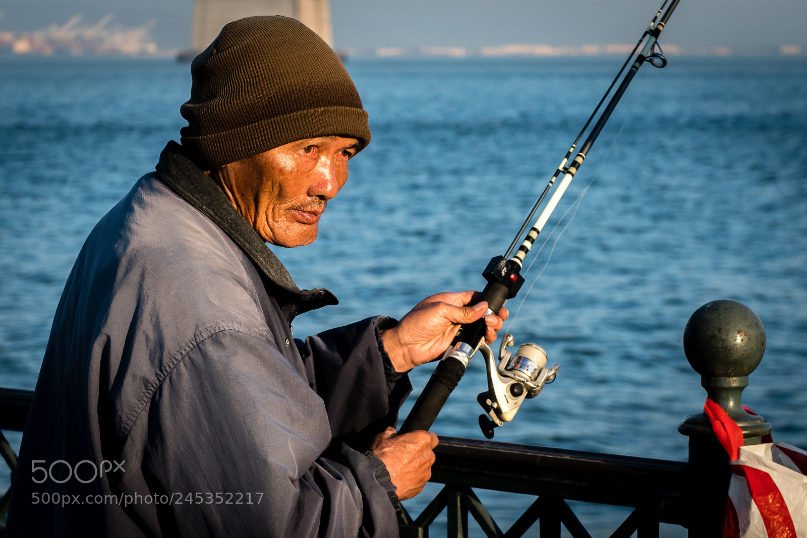 Sony a6500 sample photo. Fisherman photography