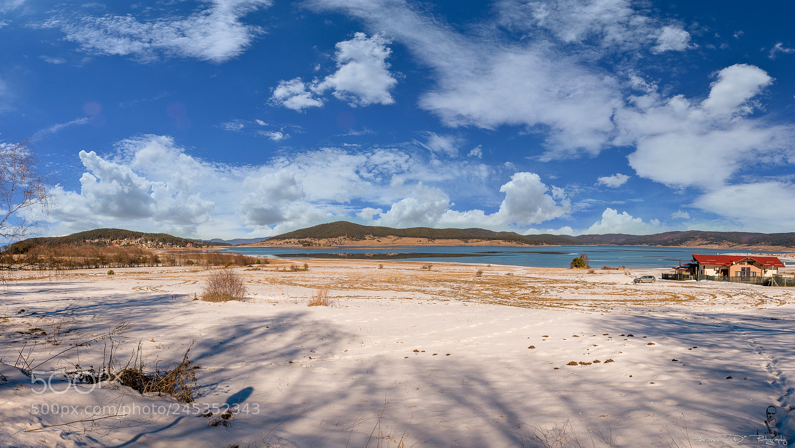 Nikon D5500 sample photo. Batak lake panorama photography