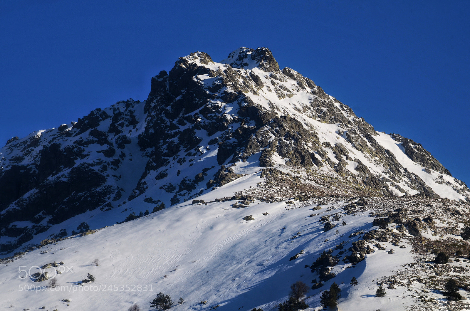 Nikon D5100 sample photo. Mountain photography