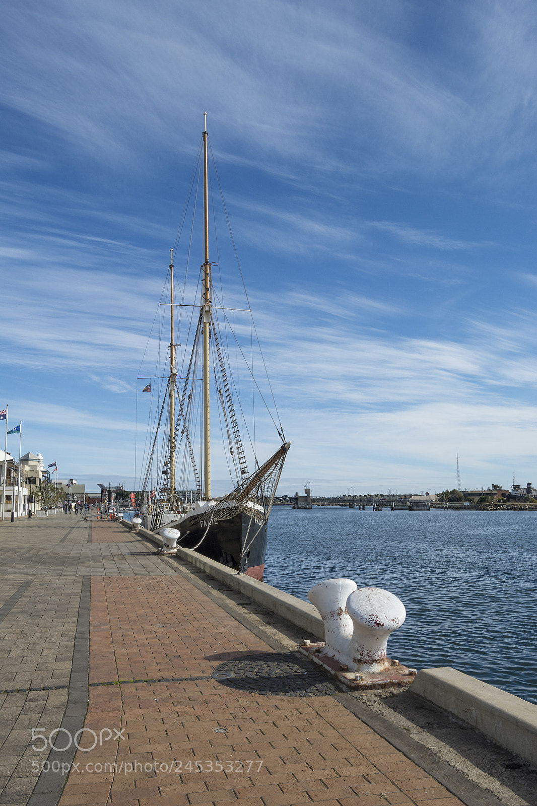Nikon D7100 sample photo. Along the wharf photography