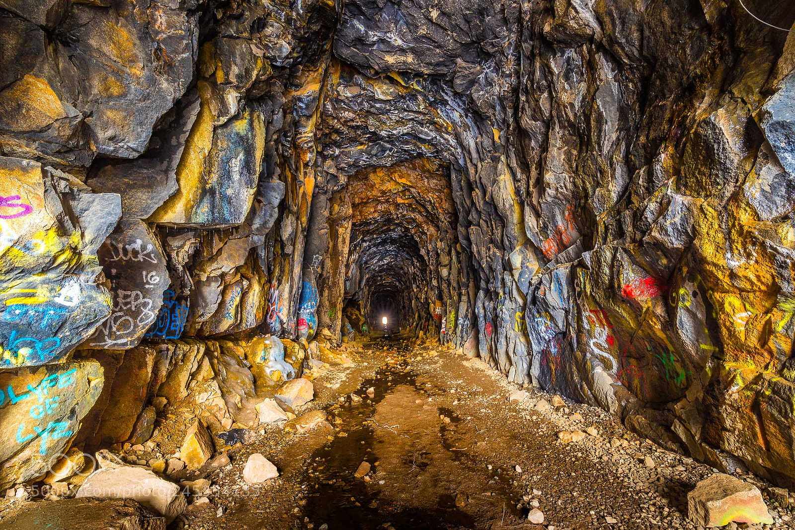 Pentax K-1 sample photo. Donner summit tunnel. cold photography
