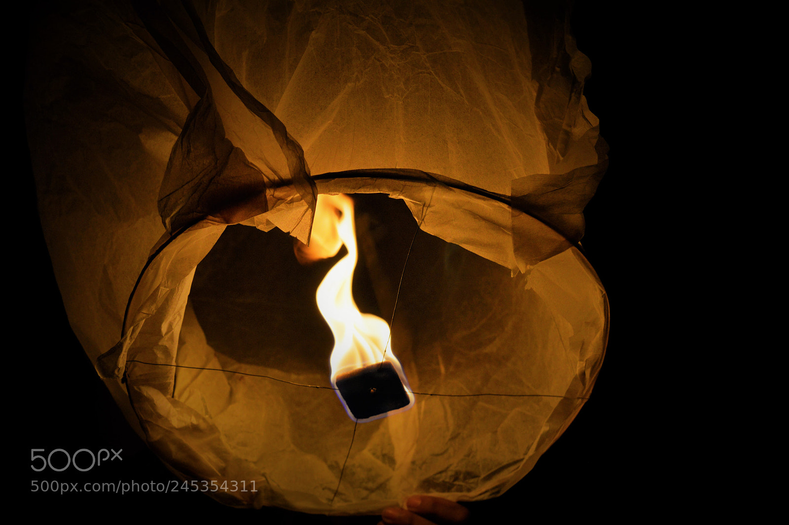Nikon D3200 sample photo. Kite on fire photography