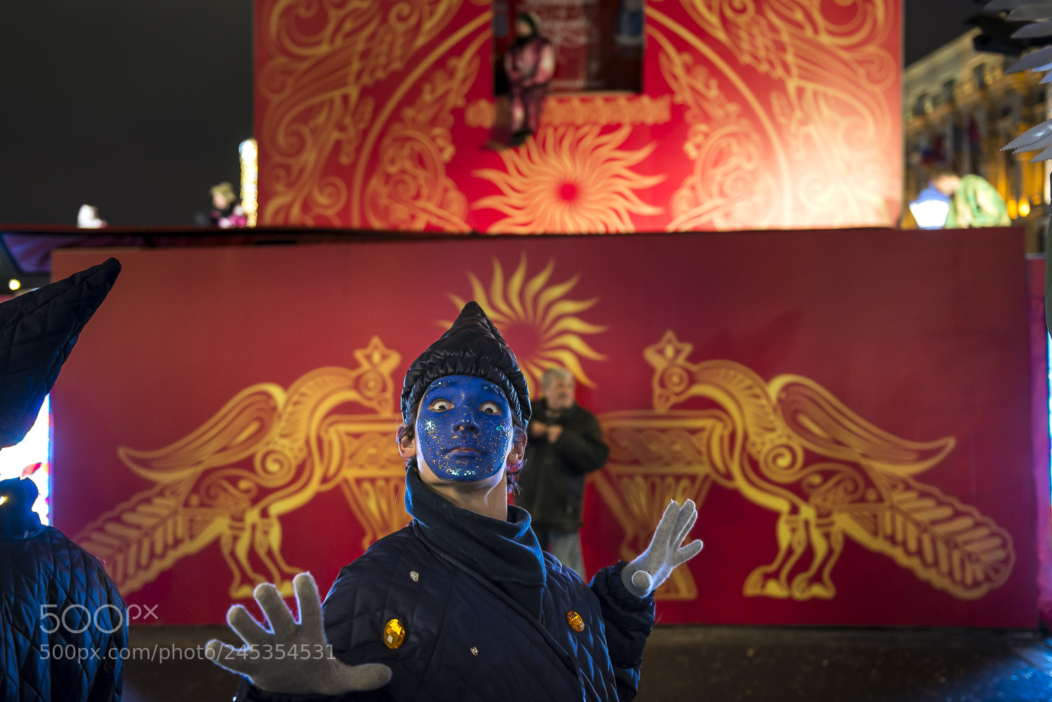 Nikon D800 sample photo. Moscow new years eve photography