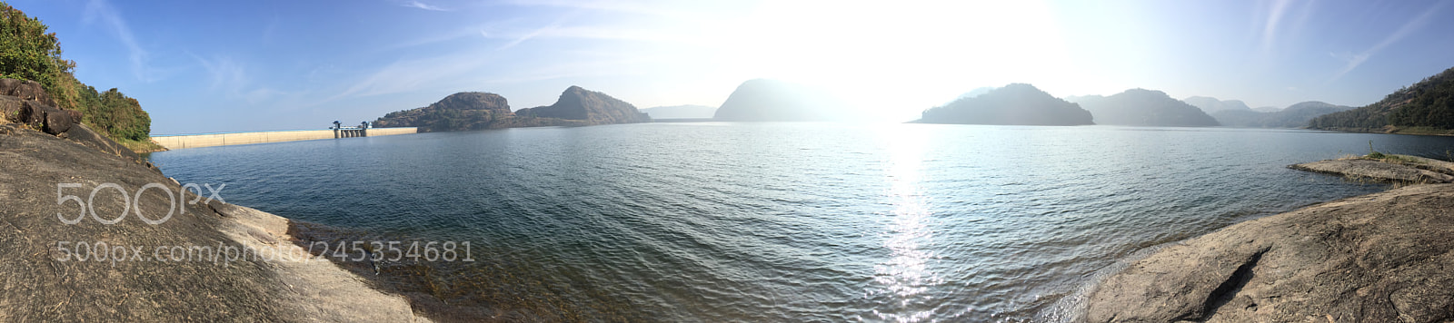 Apple iPhone 6 sample photo. Idukki dam panorama view photography