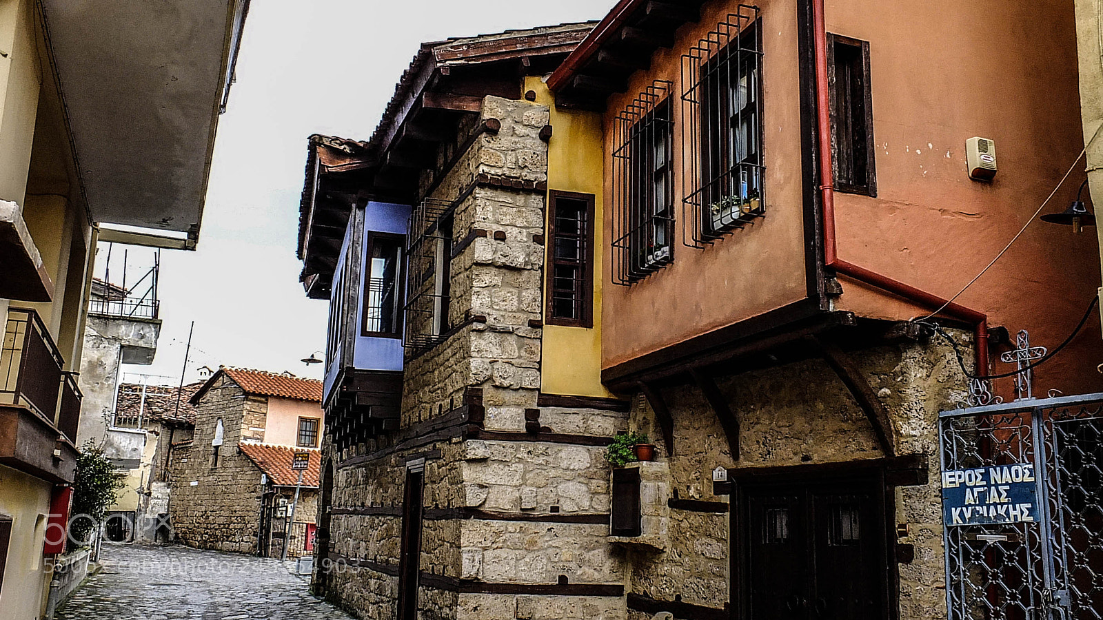 Fujifilm X-S1 sample photo. Old section of "edessa" photography