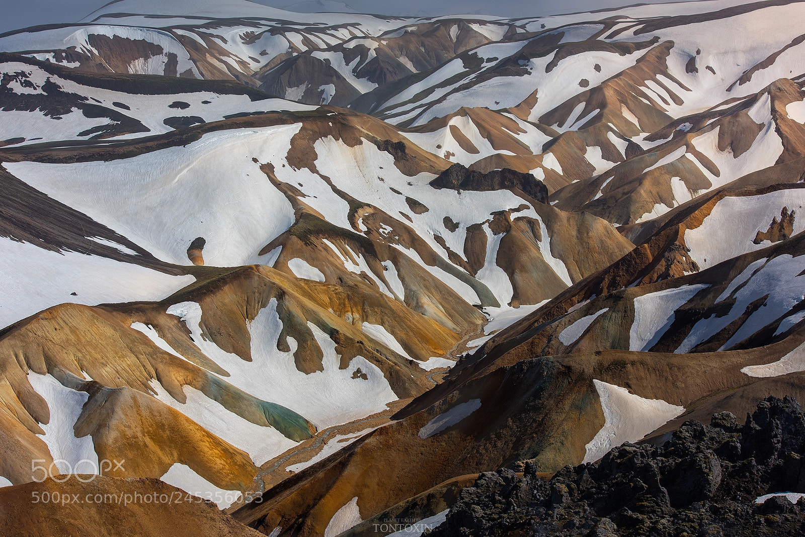 Nikon D810 sample photo. Landmannalaugar photography
