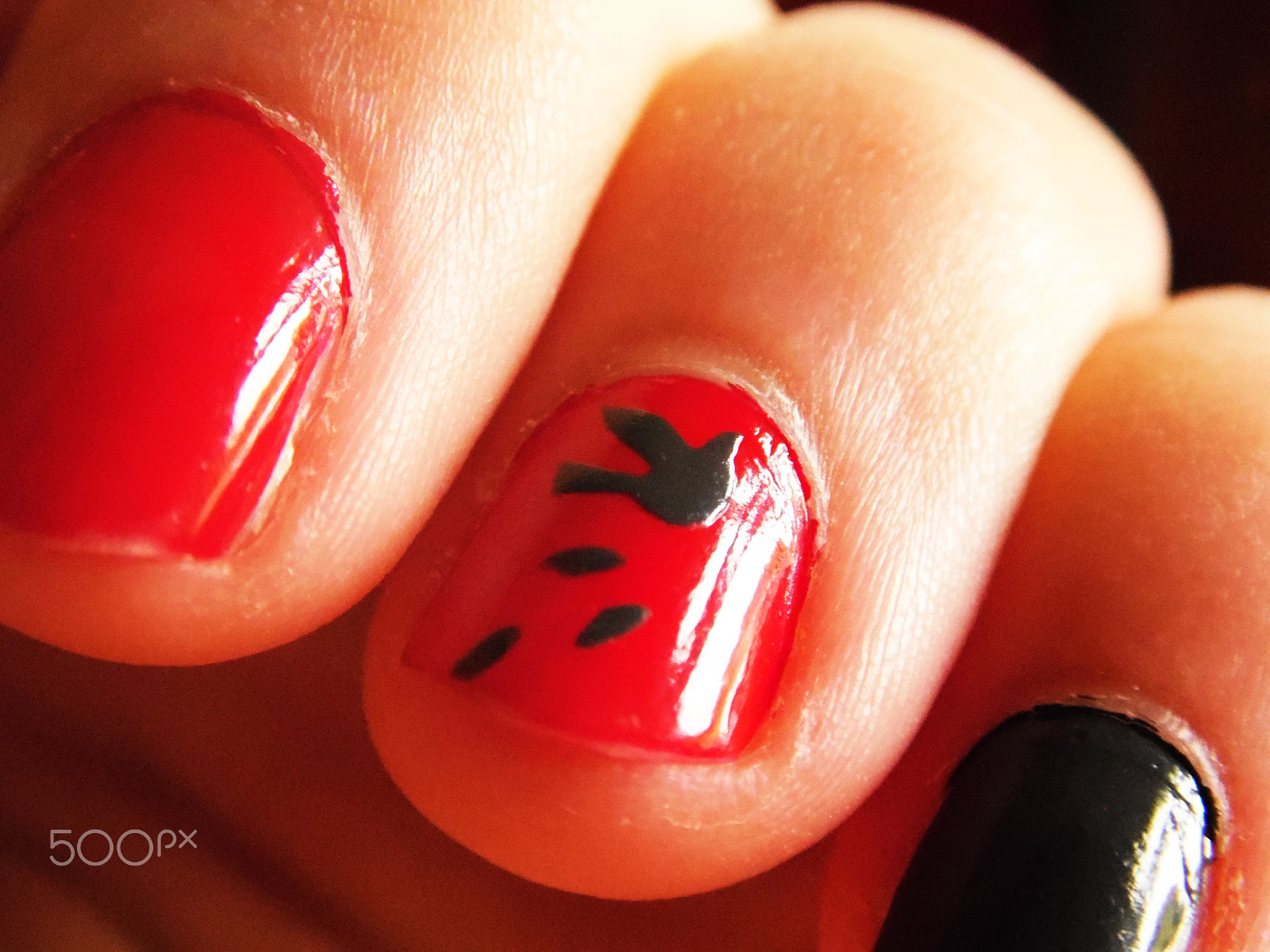 Samsung WB100/  WB101 sample photo. Nail art photography