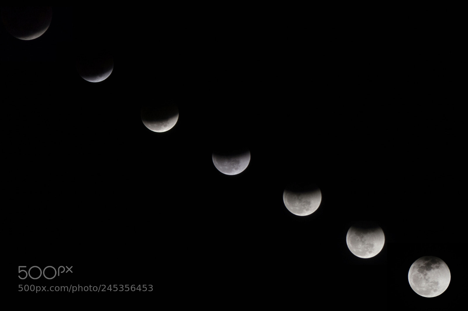 Nikon D7100 sample photo. Moon photography