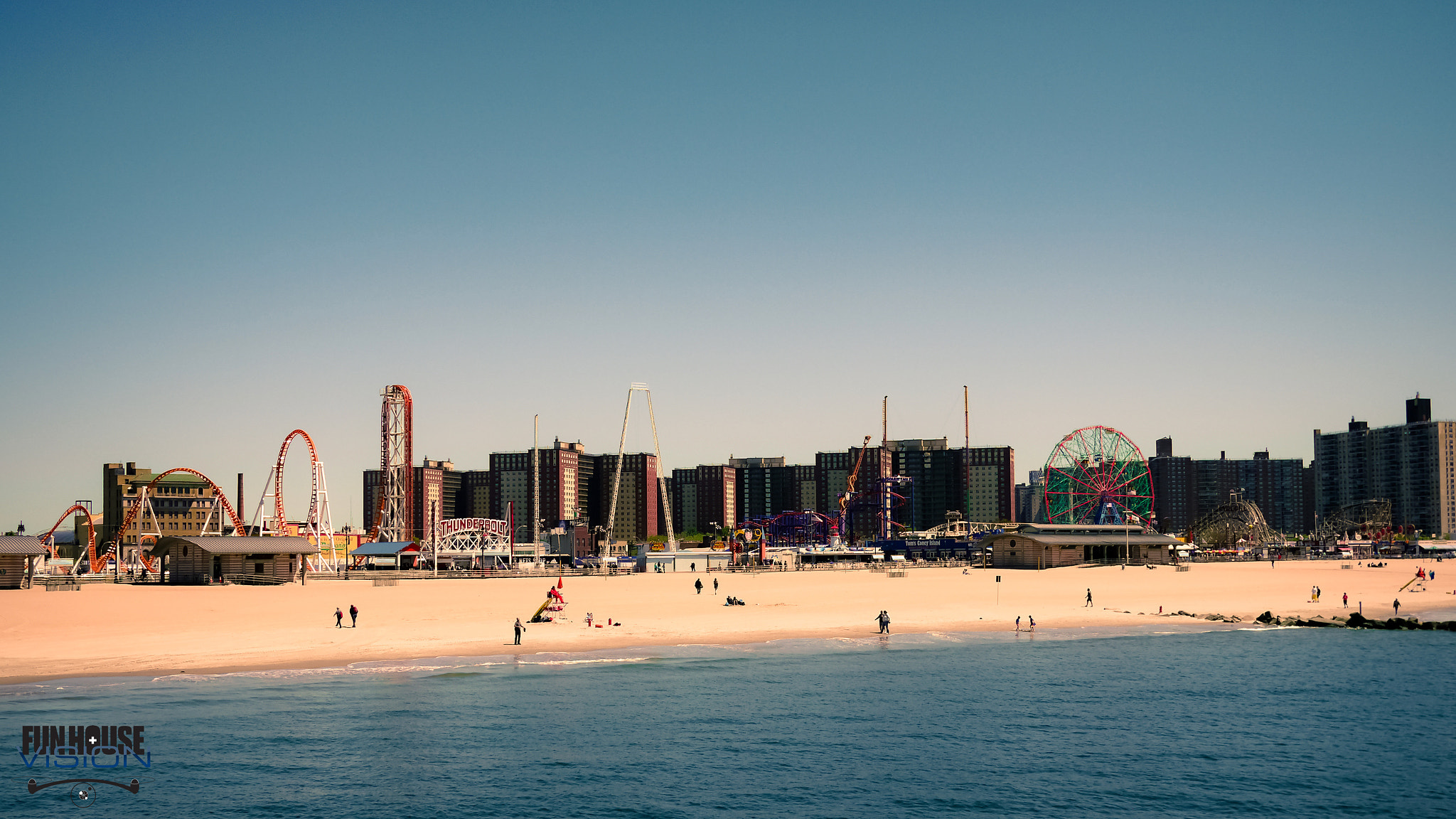Panasonic Lumix DMC-GH2 sample photo. Coney island boardwalk e1 photography