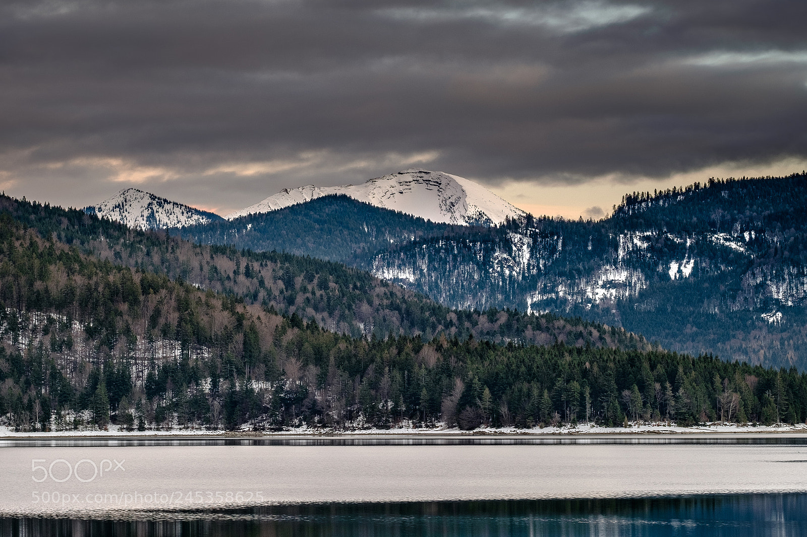 Fujifilm X-T1 sample photo. Lake walchensee iii photography