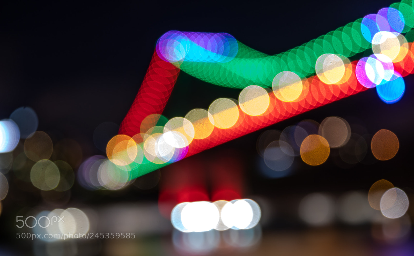 Canon EOS 6D Mark II sample photo. Bokeh christmas tree photography