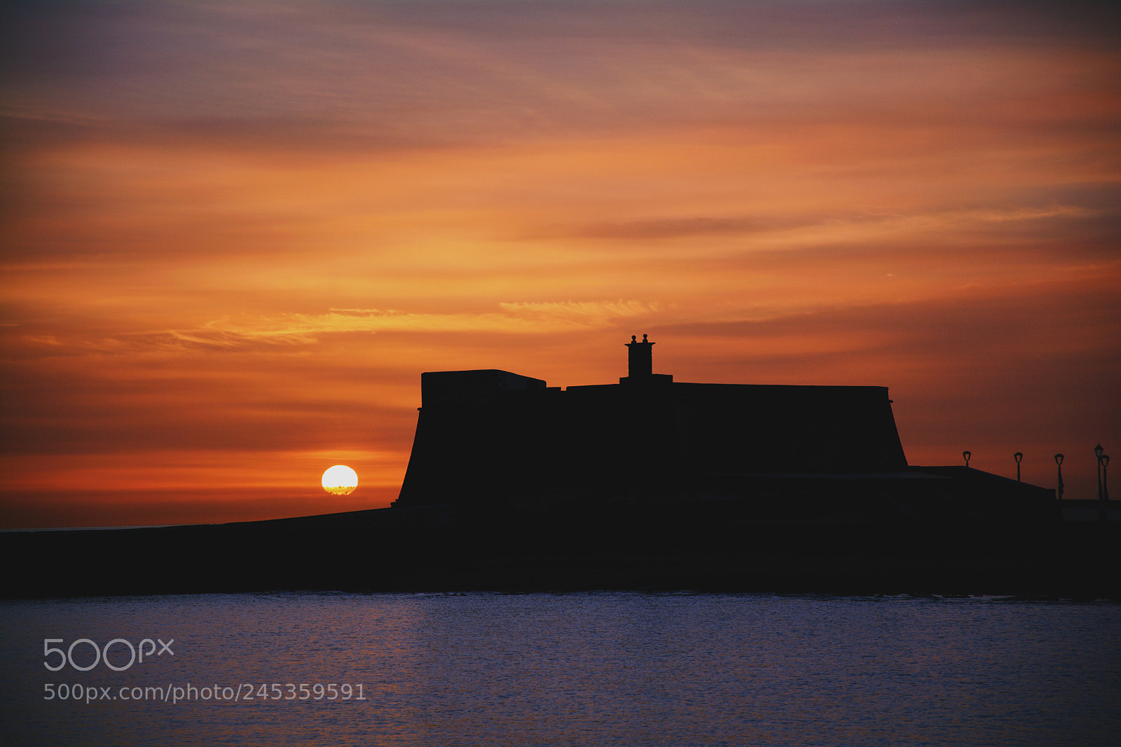 Nikon D5200 sample photo. Fort at sunrise photography
