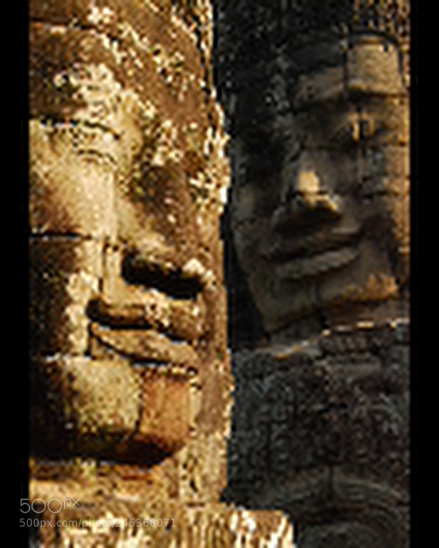 Nikon D80 sample photo. Banyan temple, siem reap photography