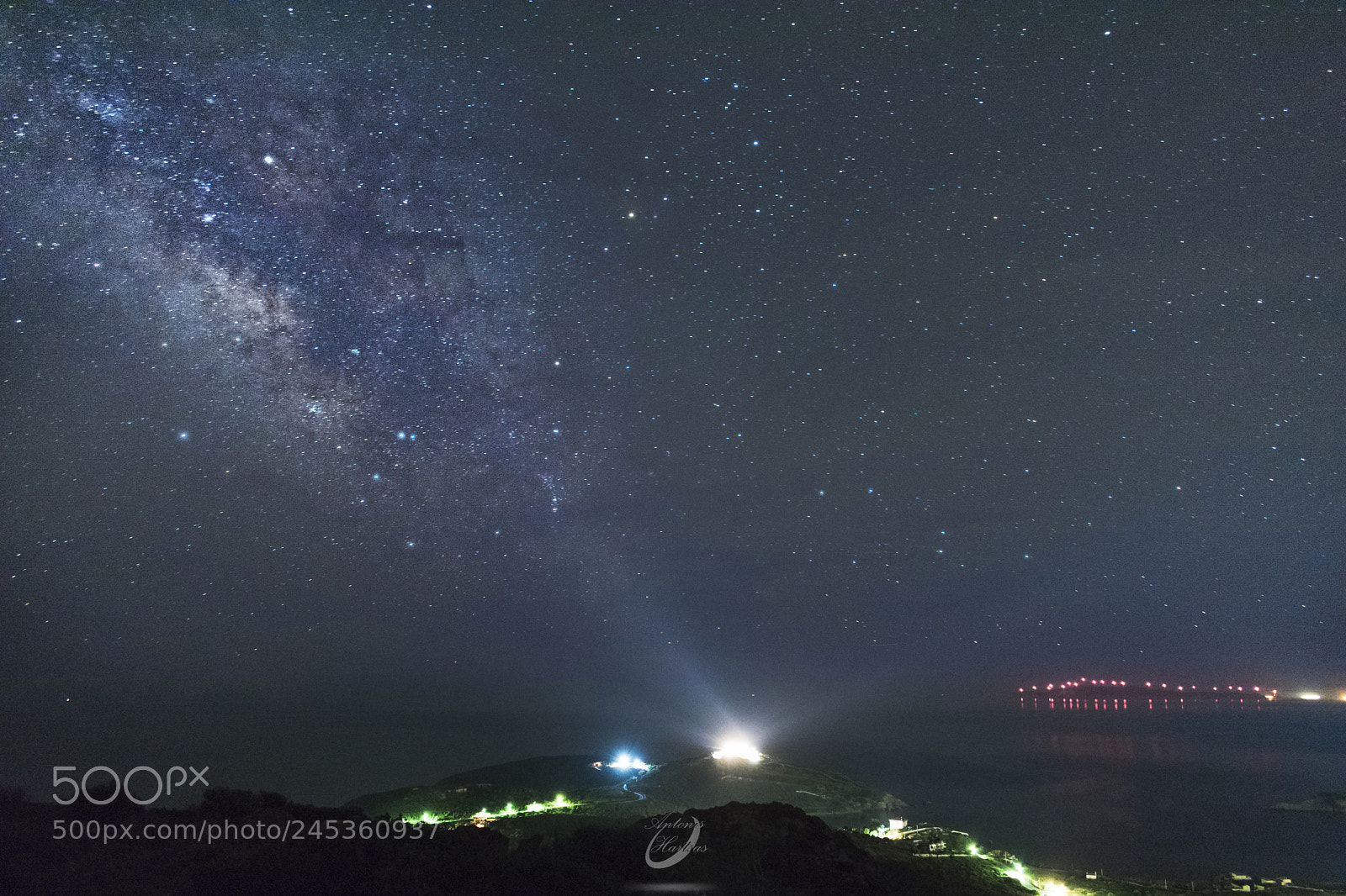 Nikon D3400 sample photo. Milky way photography