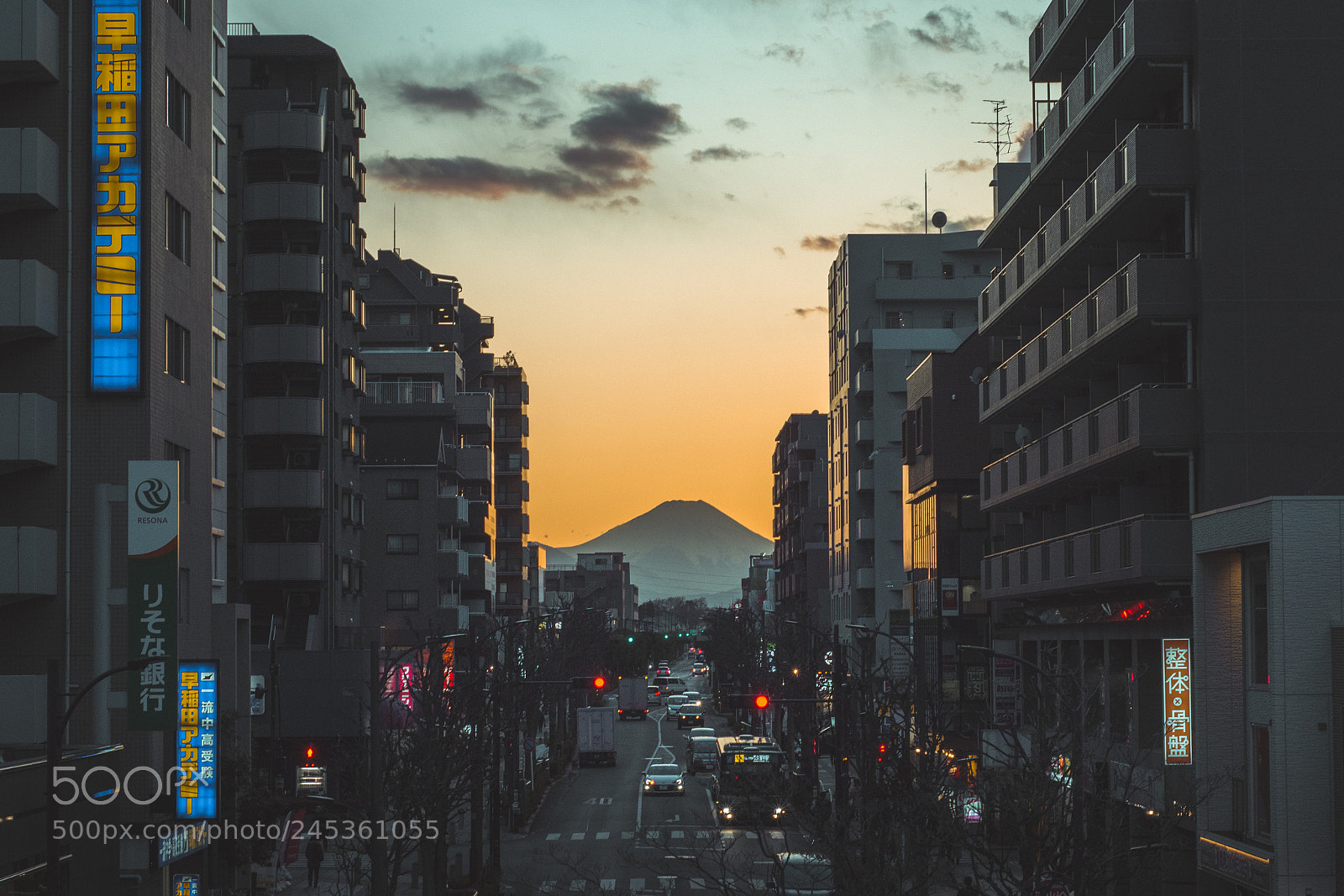 Nikon D7200 sample photo. Fuji at sunset in photography