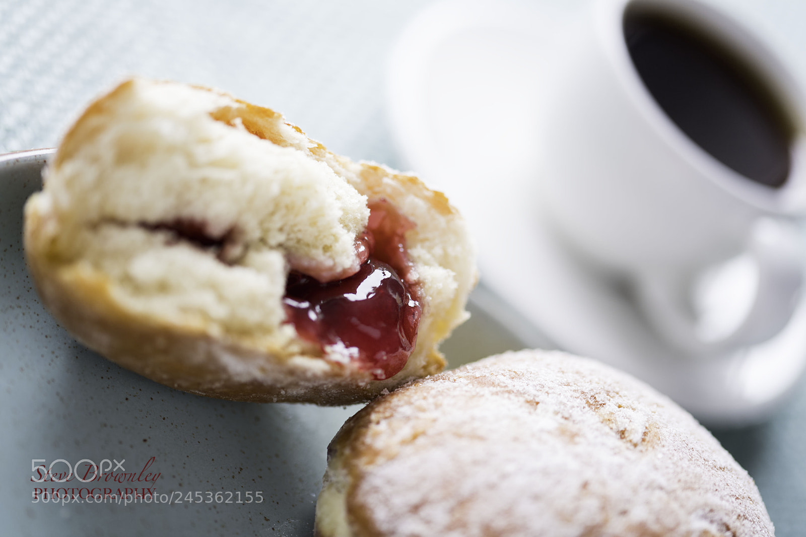 Nikon D5 sample photo. Coffee and donuts photography