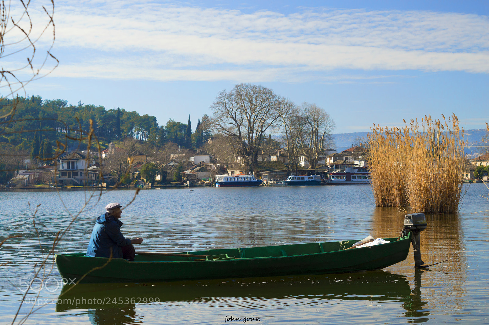 Nikon D3200 sample photo. Ioannina lake photography