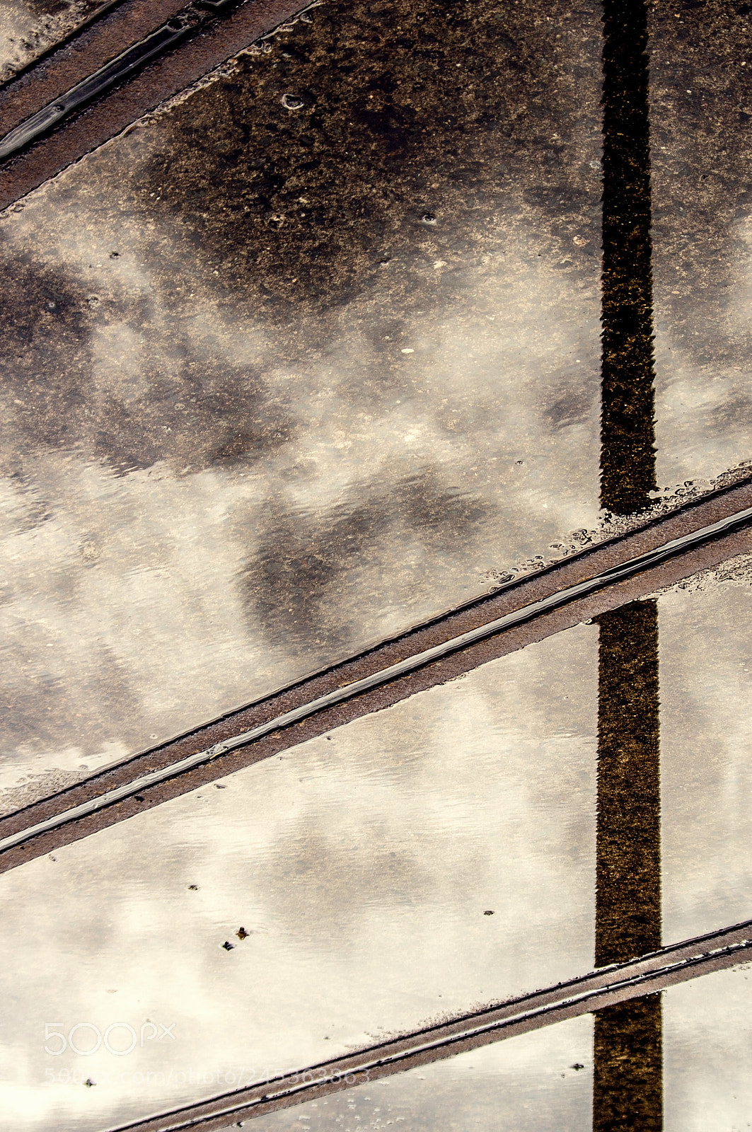 Pentax K-x sample photo. Dark sky reflection photography