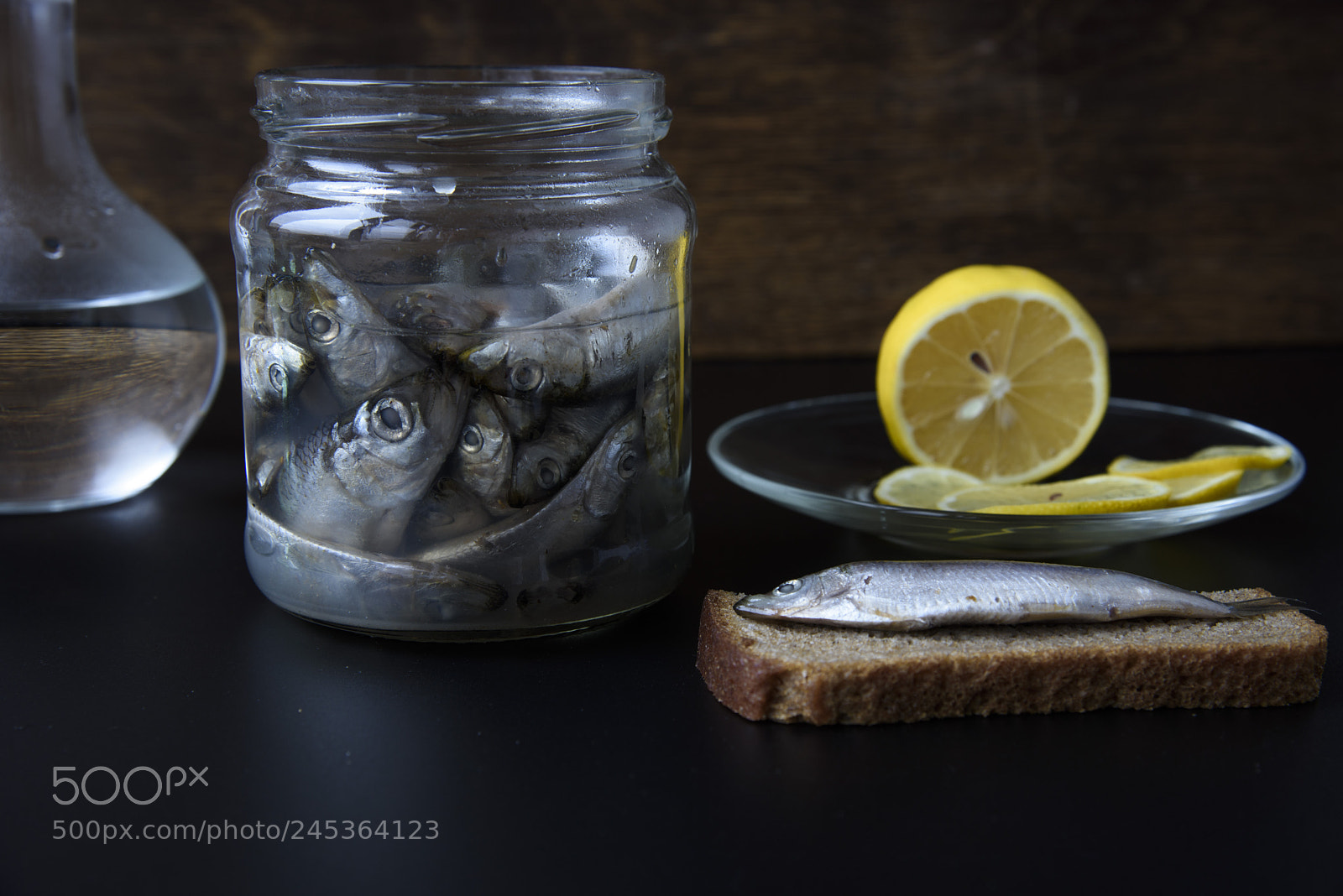 Nikon D810 sample photo. Sandwich with sprat photography