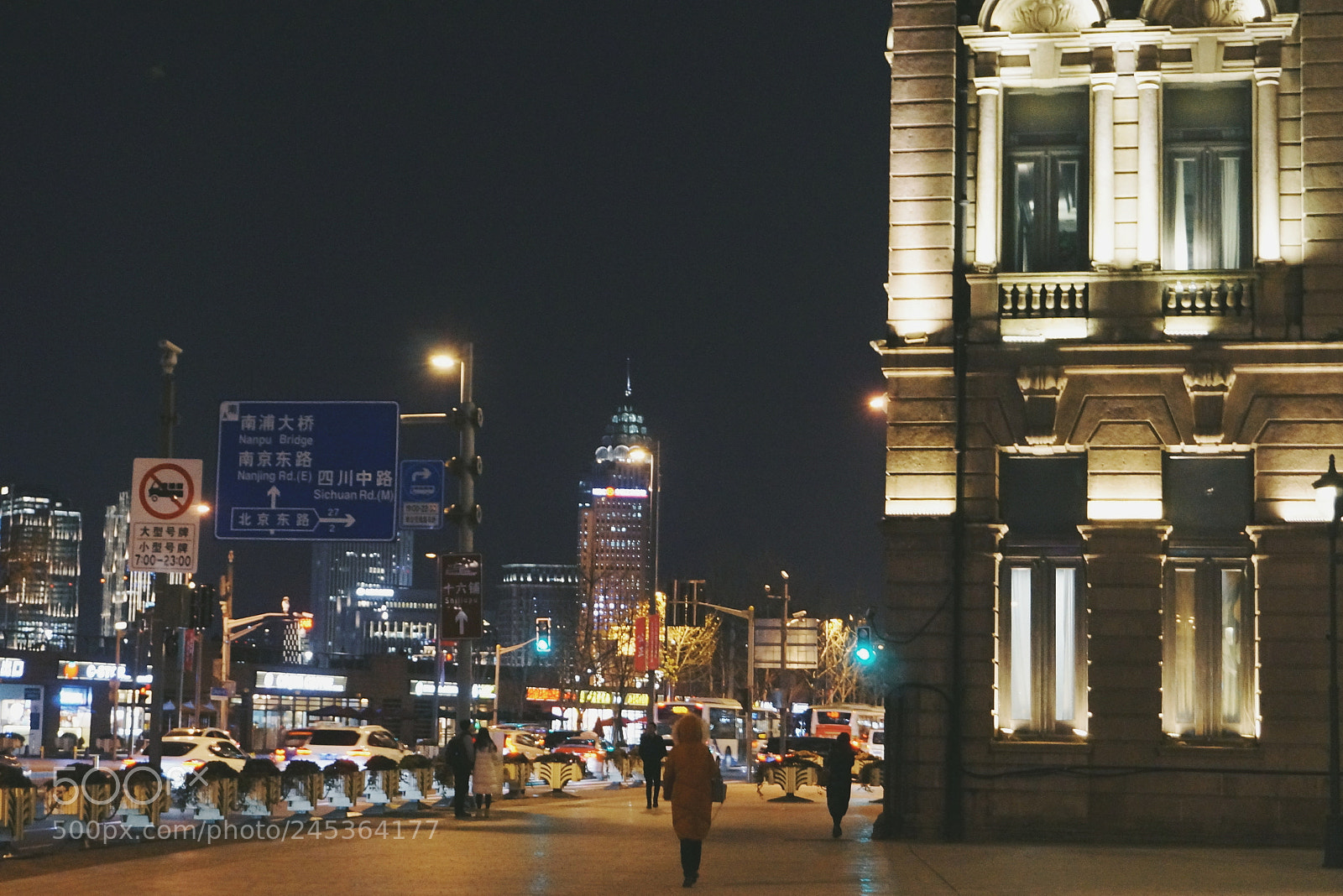 Sony Alpha NEX-3N sample photo. A night in shanghai photography