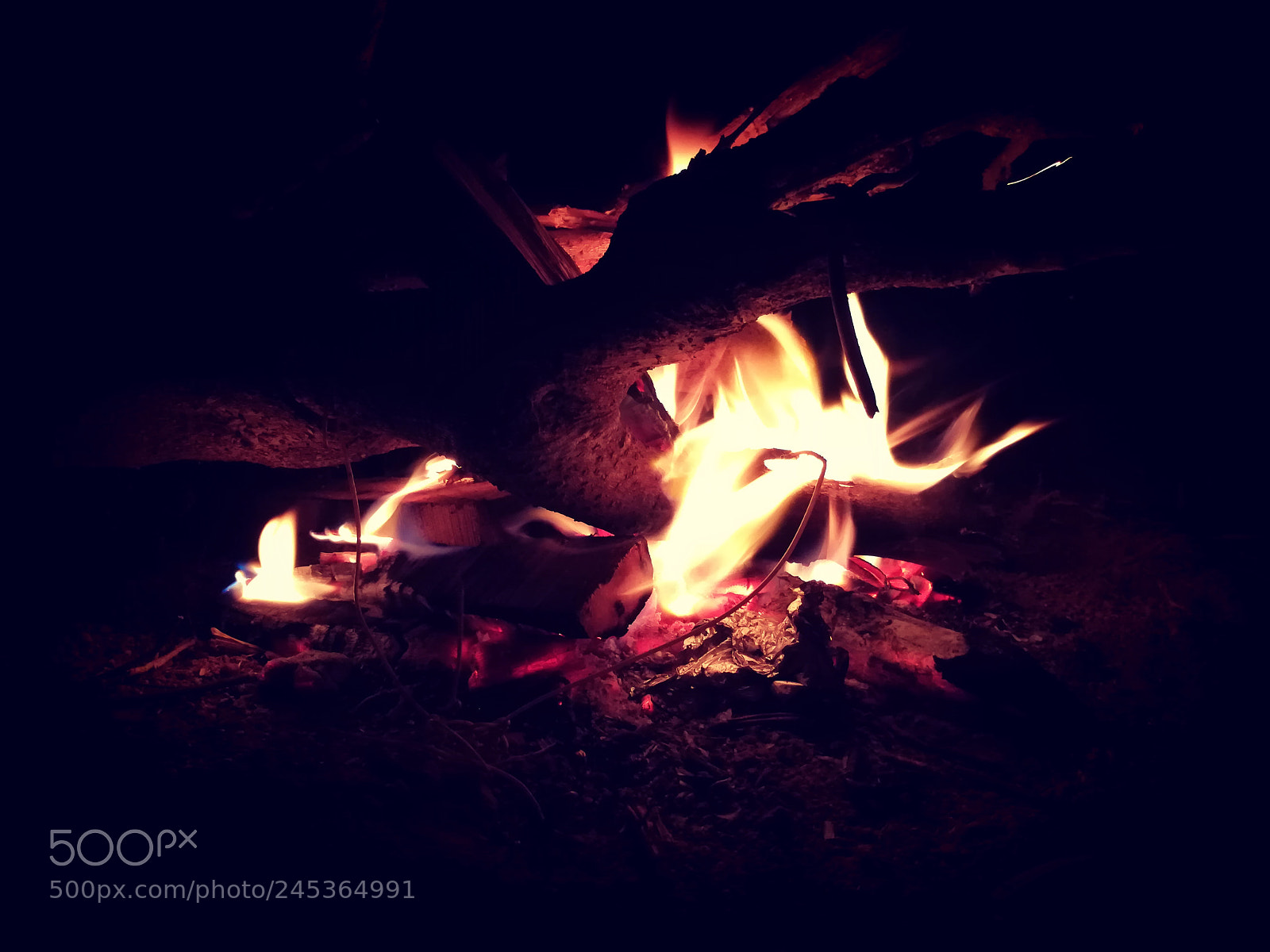 HUAWEI honor 6x sample photo. Fire photography