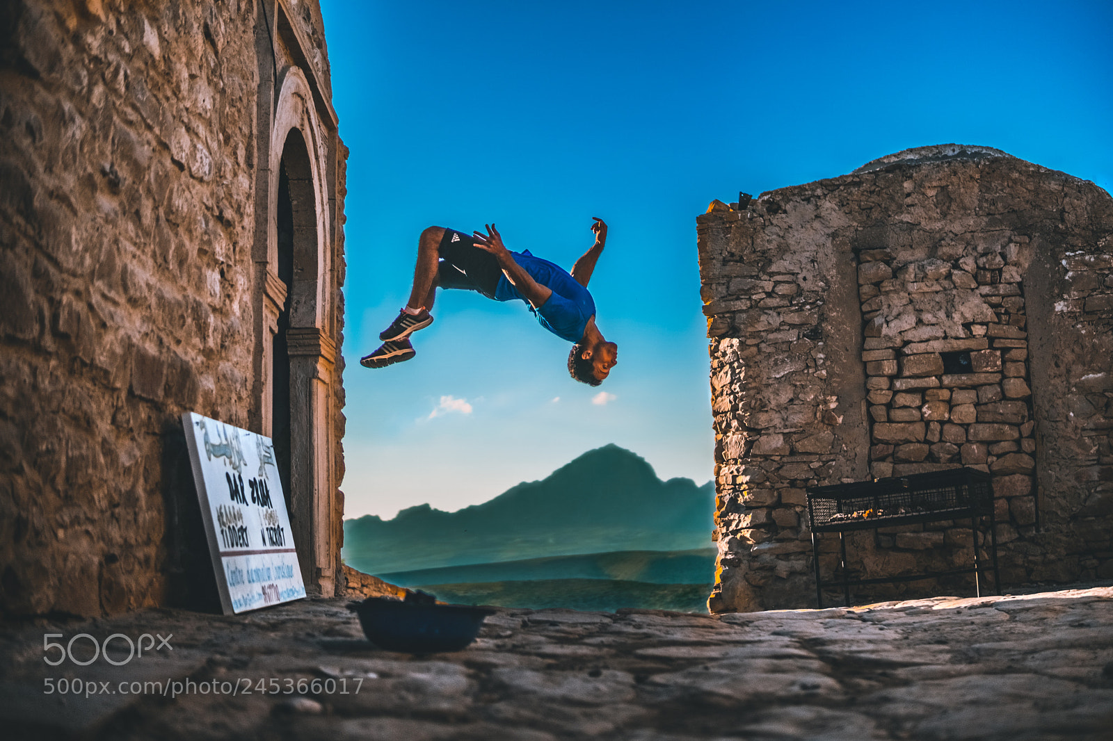 Sony a6300 sample photo. Wall flip photography