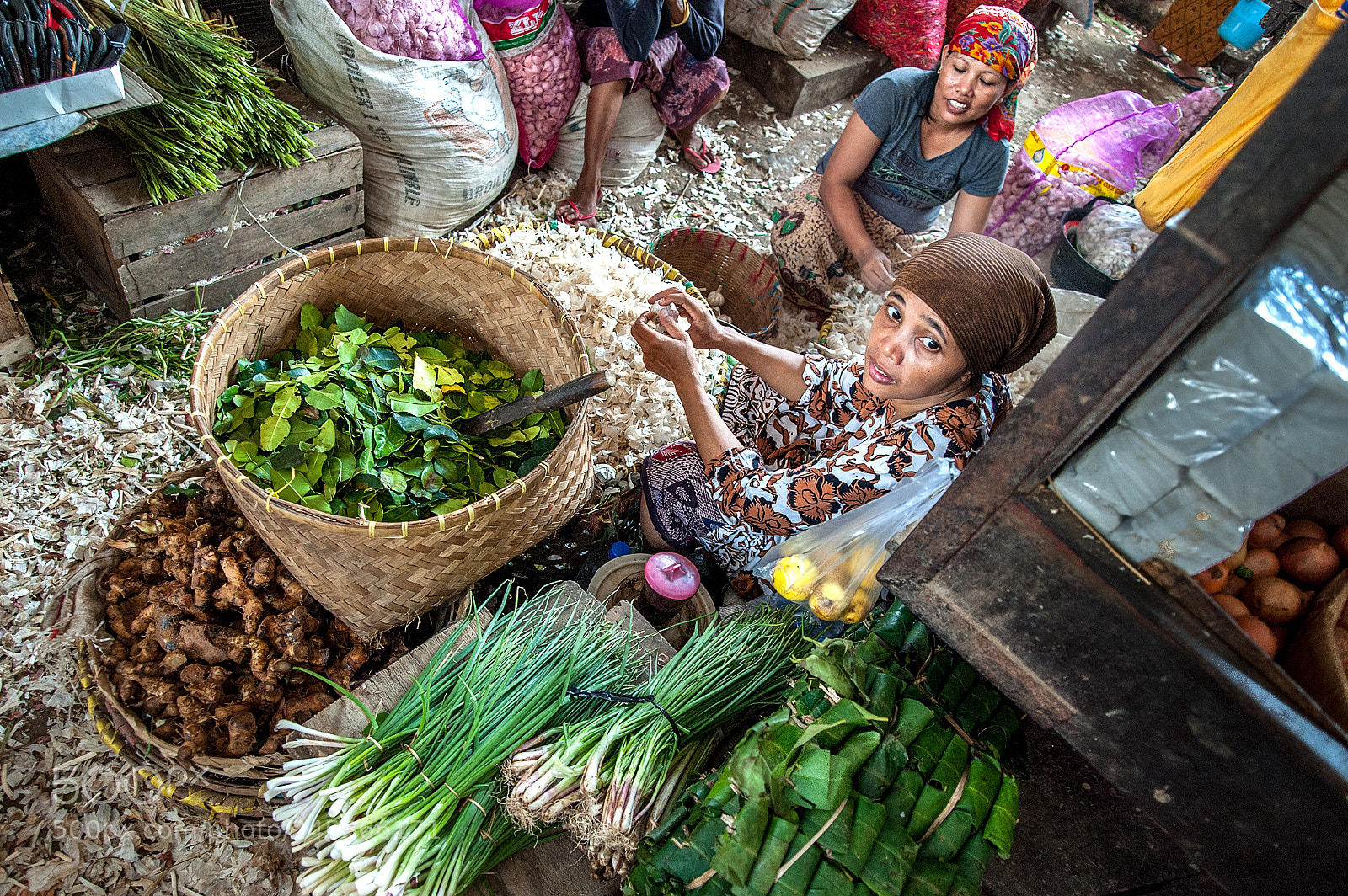 Nikon D700 sample photo. Pasar pabean, indonesian market photography