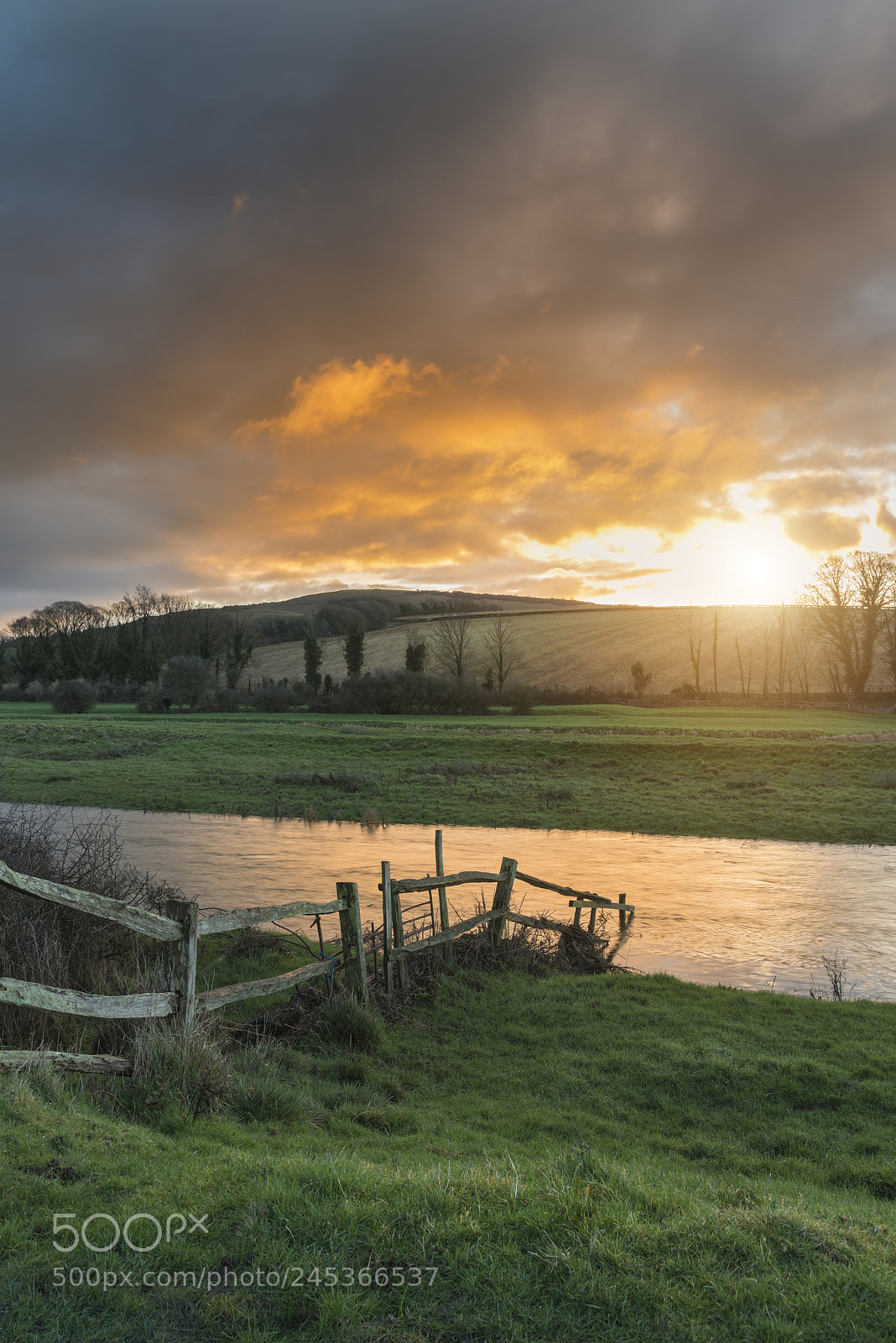 Nikon D800 sample photo. Beautiful winter sunrise landscape photography