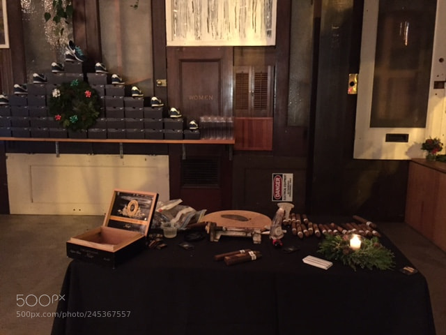 Apple iPhone 6 sample photo. Cigar event photography