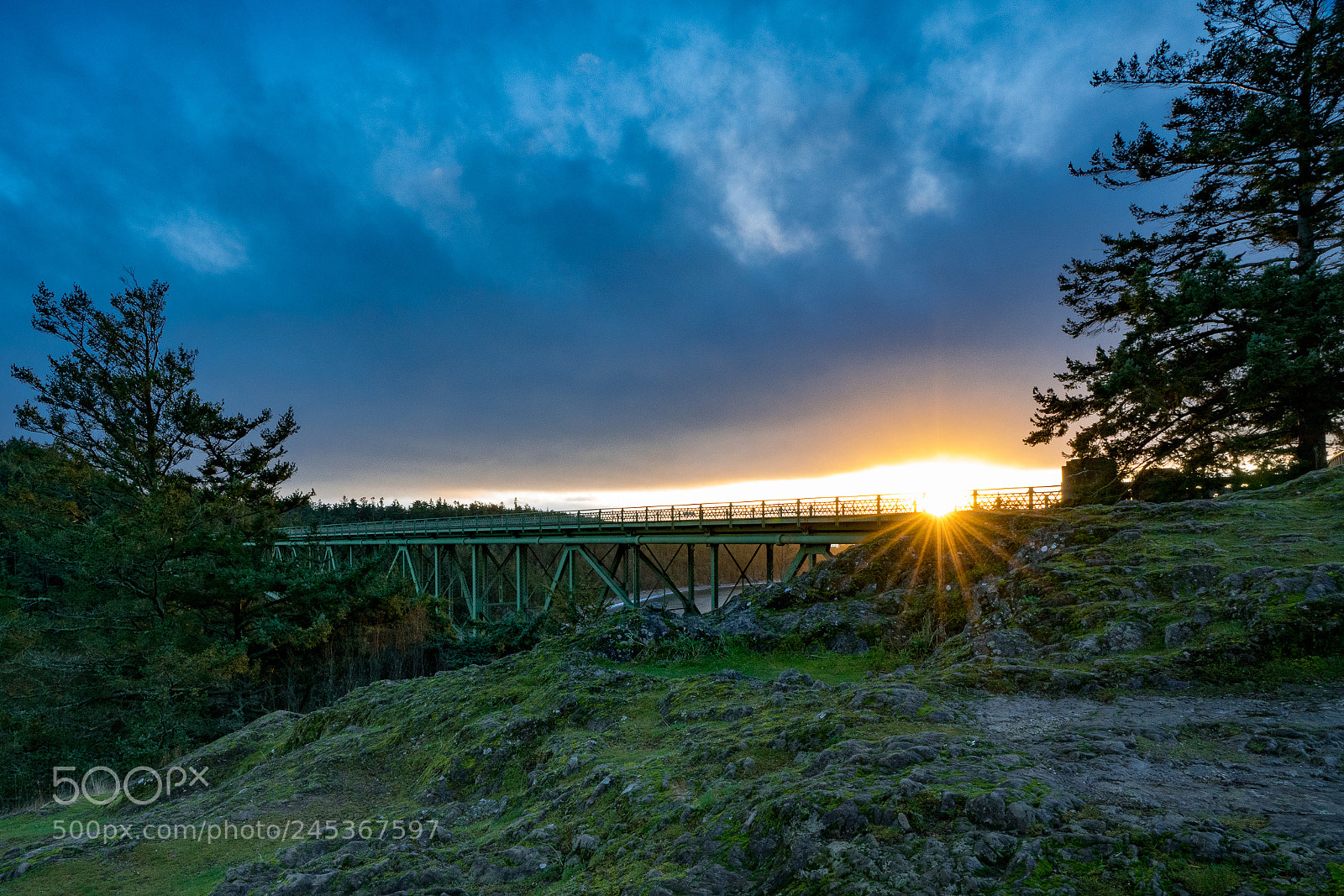 Sony a7R III sample photo. Deception pass bridge photography