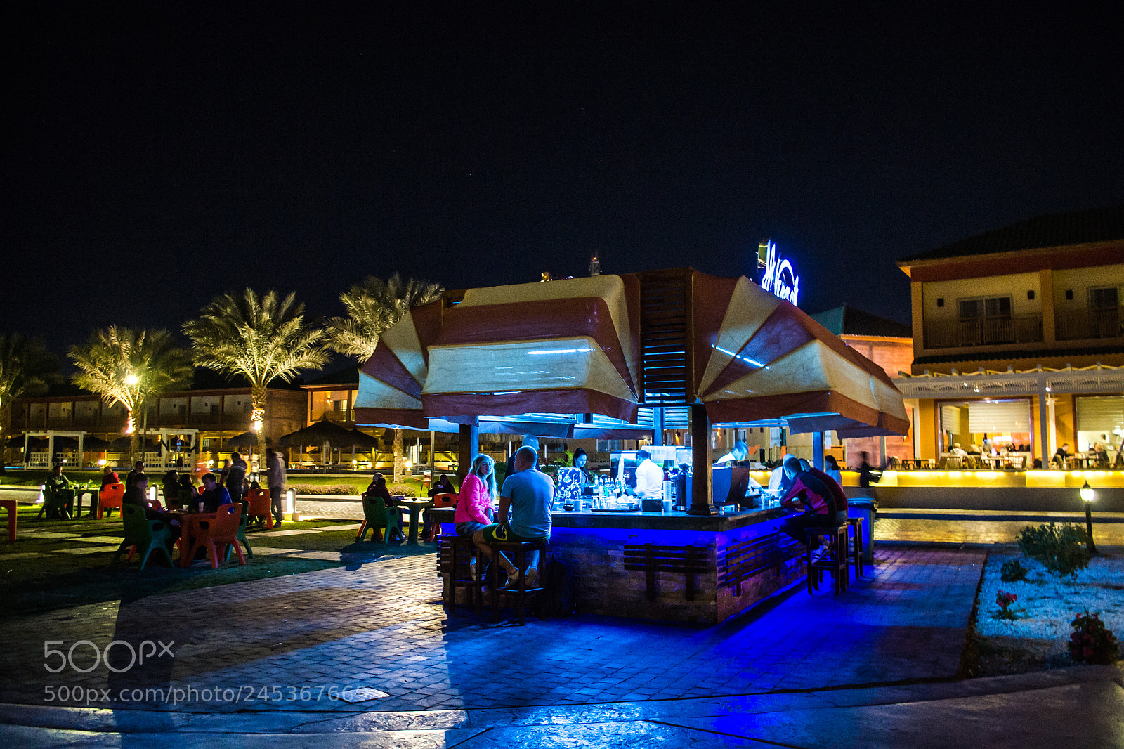 Nikon D3100 sample photo. Blue bar photography